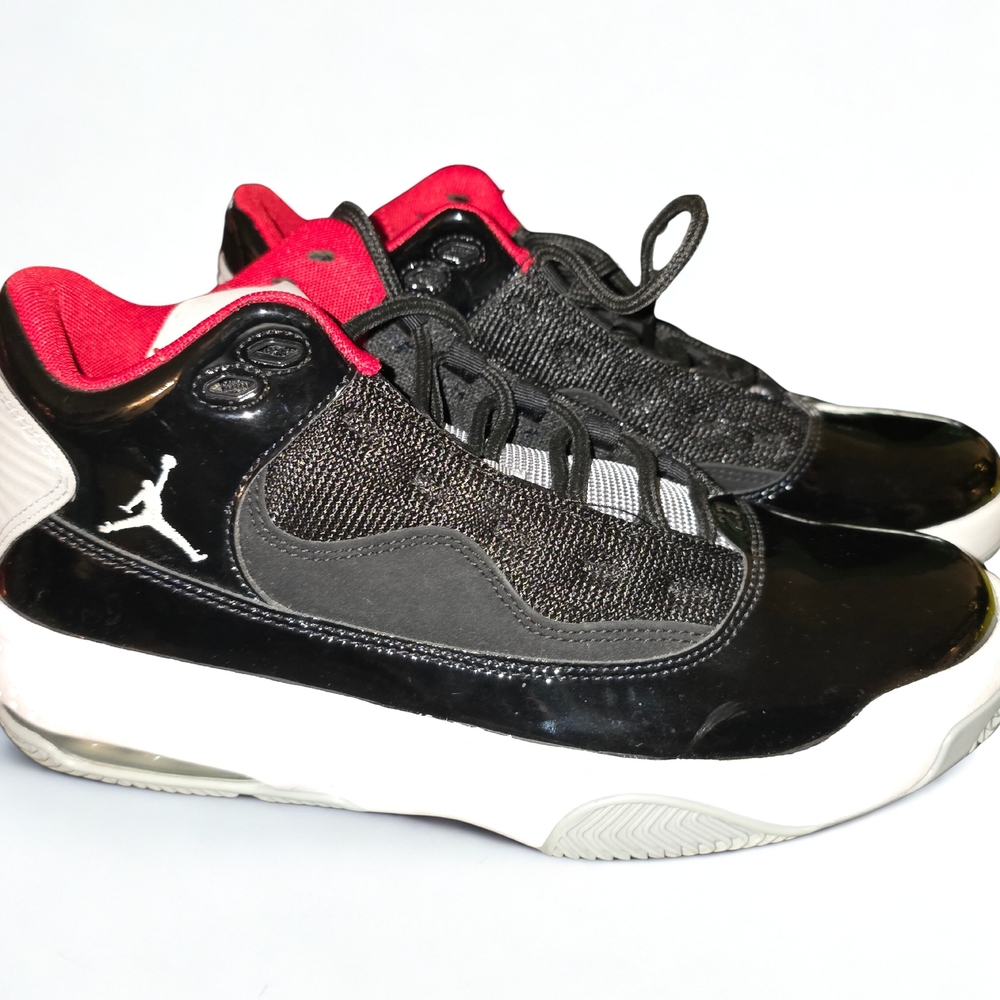 Black and Red Athletic Sneakers